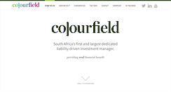 Desktop Screenshot of colourfield.co.za